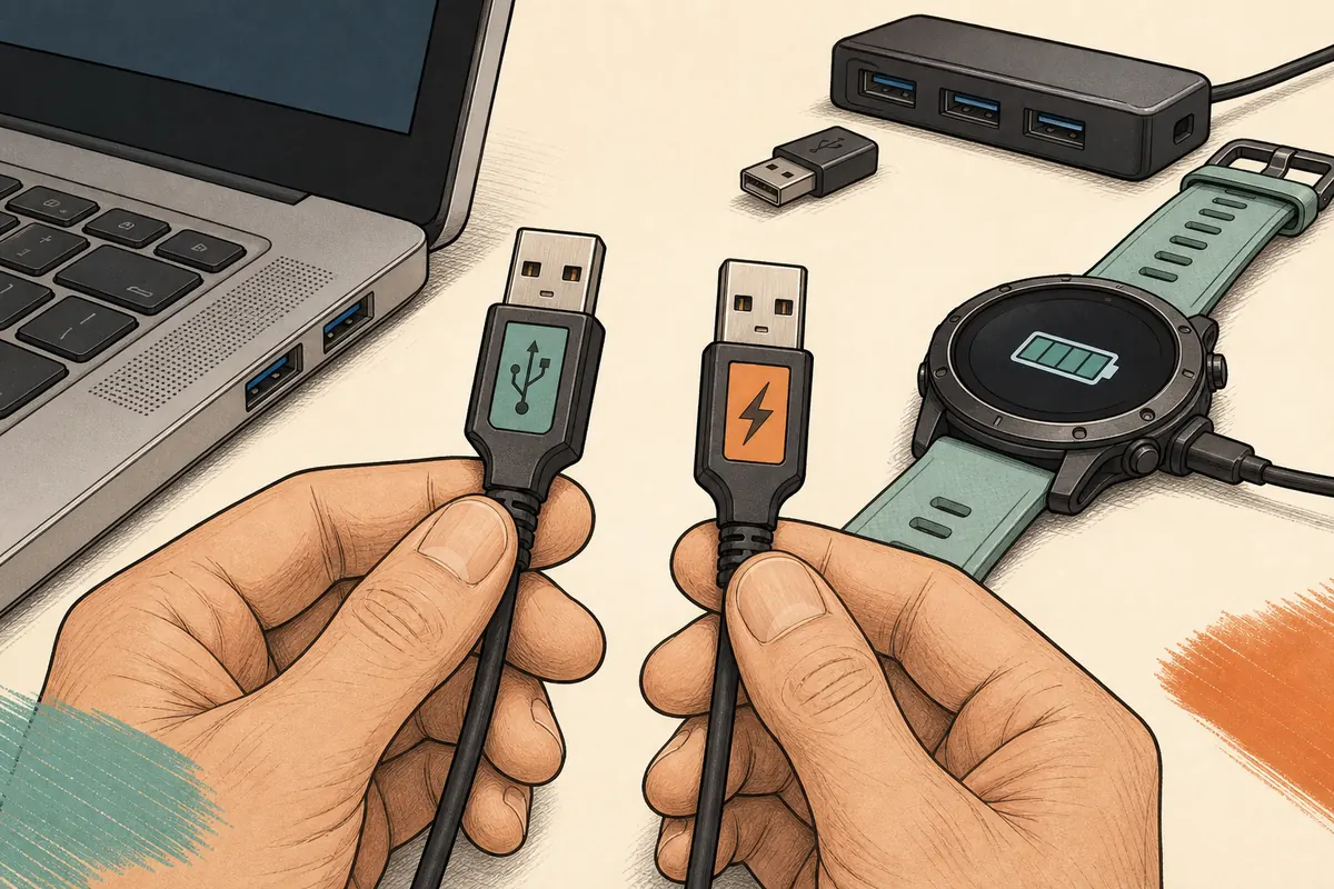Cable and port — garmin express not detecting device